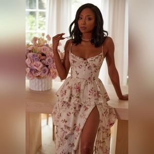 V. Chapman Margherita Dress in English Rose